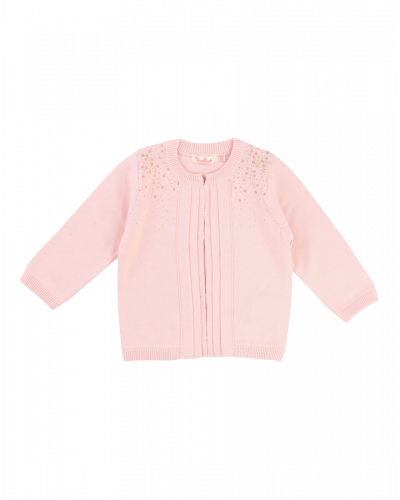 Knitted Cardigan Fall Pink