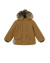 Welias Fur Jacket Rubber Brown