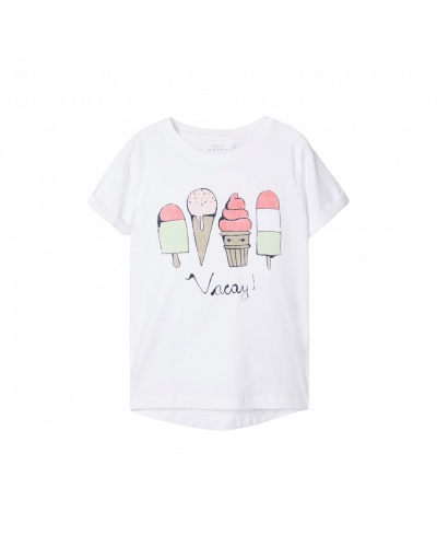 t-shirt bright white vacay is