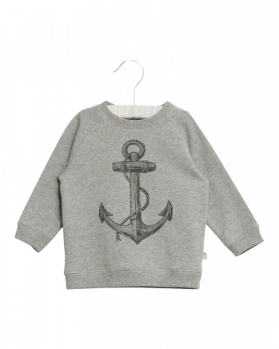 Sweatshirt Anchor Grey Melange